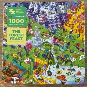 The Forest Feast 1000 Piece Jigsaw Puzzle by Magic Puzzle Company